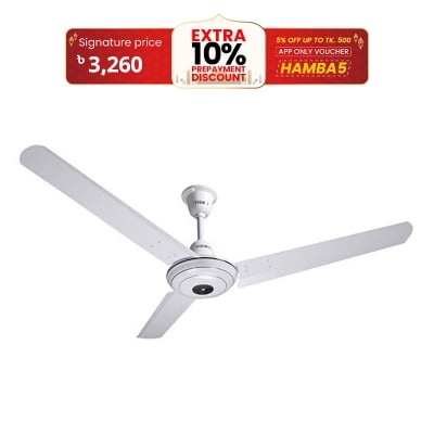 Picture of VISION Super Ceiling Fan White 56"