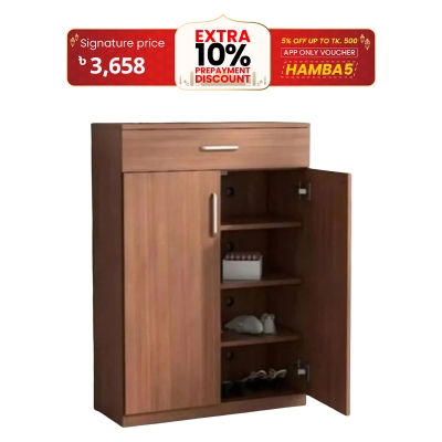 Picture of Best Quality And Very Low Price Shoe Rack Brown