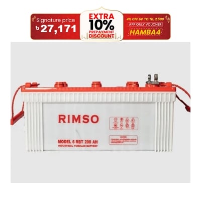 Picture of Rimso RBT 200AH Tubular IPS Battery