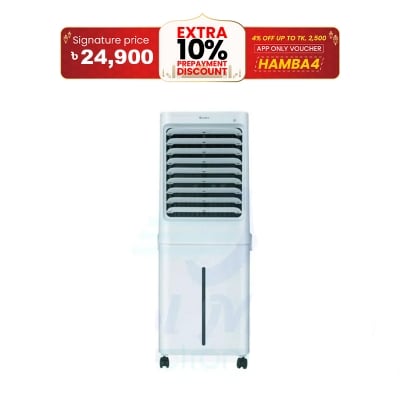 Picture of Gree Portable Air Cooler (KSWK-4001DGL)। 40 liter (White) Brown