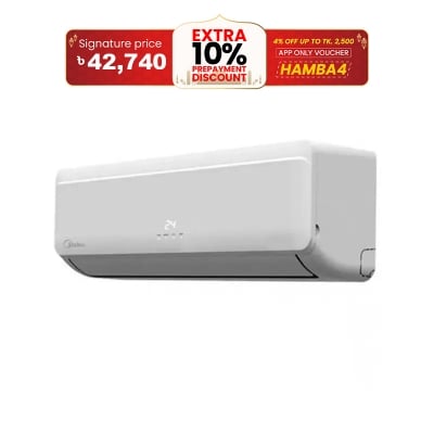 Picture of Midea 1.5 Ton Non-Inverter Split Type Air Conditioner (MSA18CRNEVH/MSA18CRNEBU) 