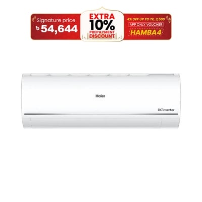 Picture of Haier 1.6 Ton UVCool Inverter Pro DC Inverter Split Type Air Conditioner [HSU-19UVCool(INV)(Pro)]