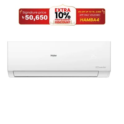 Picture of Haier 1.6 ton Inverter 19 CleanCool Pro Air Conditioner With Self Clean Option (HSU-19CleanCool) (INV)(Pro) (Best Price)