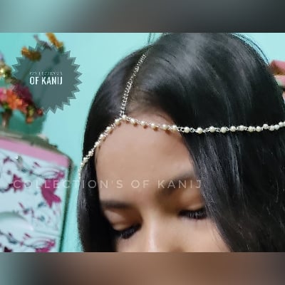 Picture of Silver Pearl Taira Tikli For Women