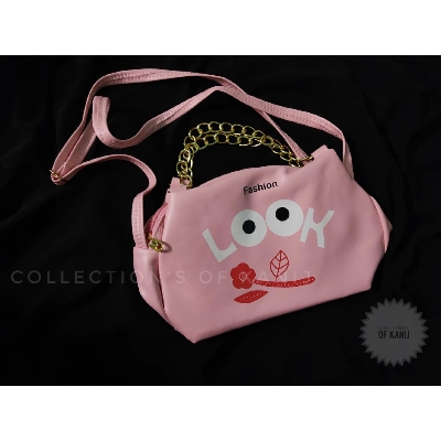 Picture of Look Fashion Pu Leather Shoulder Bag For Women And Girls - Bag -Bag for Women - Bag for Girls