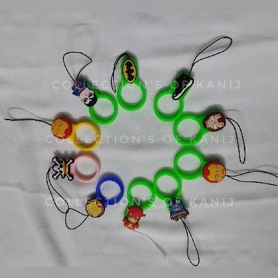 Picture of Batman And Others Cute Cartoons Silicon Round Shape Ring Strap For Mobile