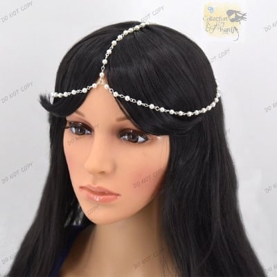 Picture of Korean Artificial Pearl Taira Tikli Hair Accessories For Womens And Girls