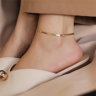 Picture of Gold Plated Anklet Payel 1 Pc Ankle Bracelet Jewelry