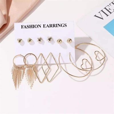 Picture of Boho Luxury Earrings Set 6 Pcs