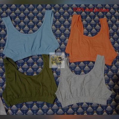 Picture of 4 Pieces Cotton Mixed Air Semis Genji Bra - Bra