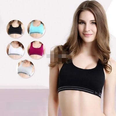 Picture of 6 Pieces Stretchable Inner Wear Air Semis Bra for Teenagers - Comfortable to Wear - Stylish and Supportive Innerwear Set