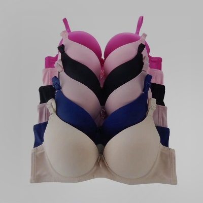 Picture of 1 Pc Random Colour Export Quality Padded Bra for Women & Girl - Comfortable to Wear - Stay Comfy and Confident with this Bra