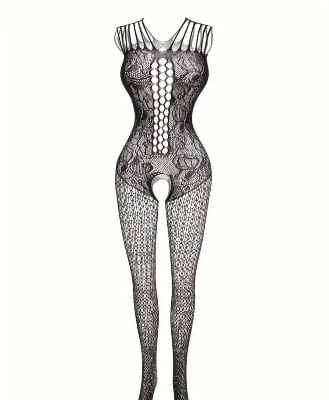 Picture of Free Size Body Net Dress for Women