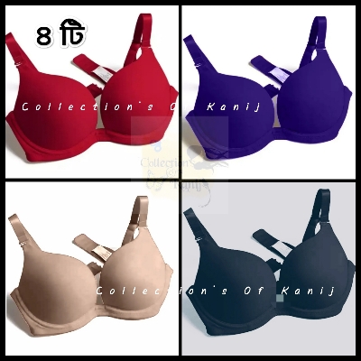 Picture of 4 Pieces Export Quality Padded Bra Combo Set For Women And Girls