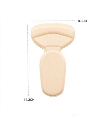 Picture of Slip-Resistant Heel Cushion Pads In Beige