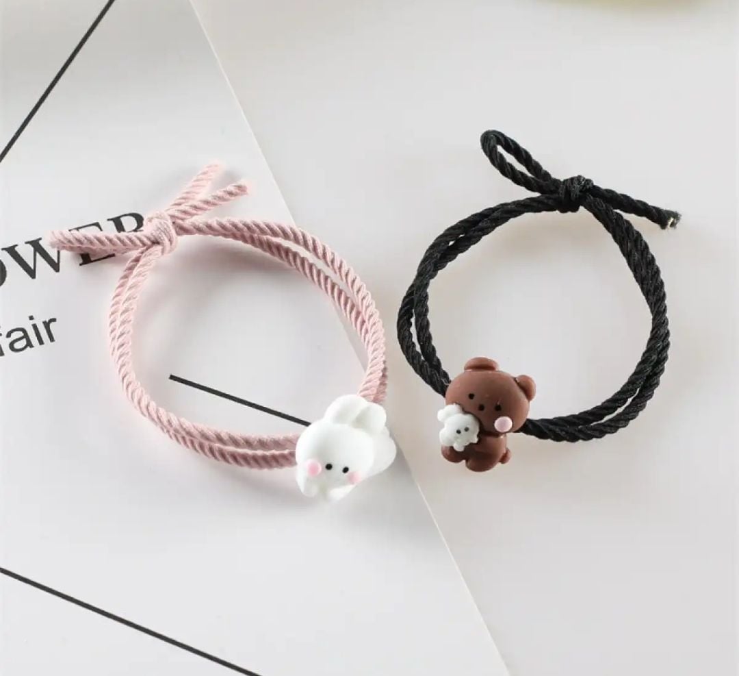 Picture of 1 Pair Hug Bear Couple Friendship Bracelet