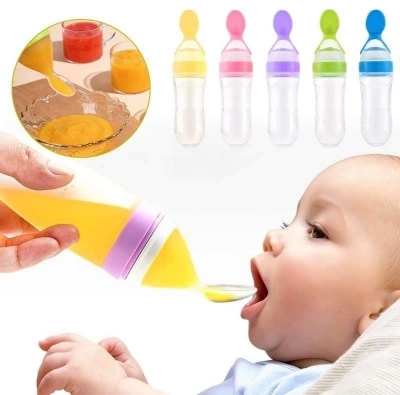 Picture of Silicone Baby Food Spoon Feeder-1pc
