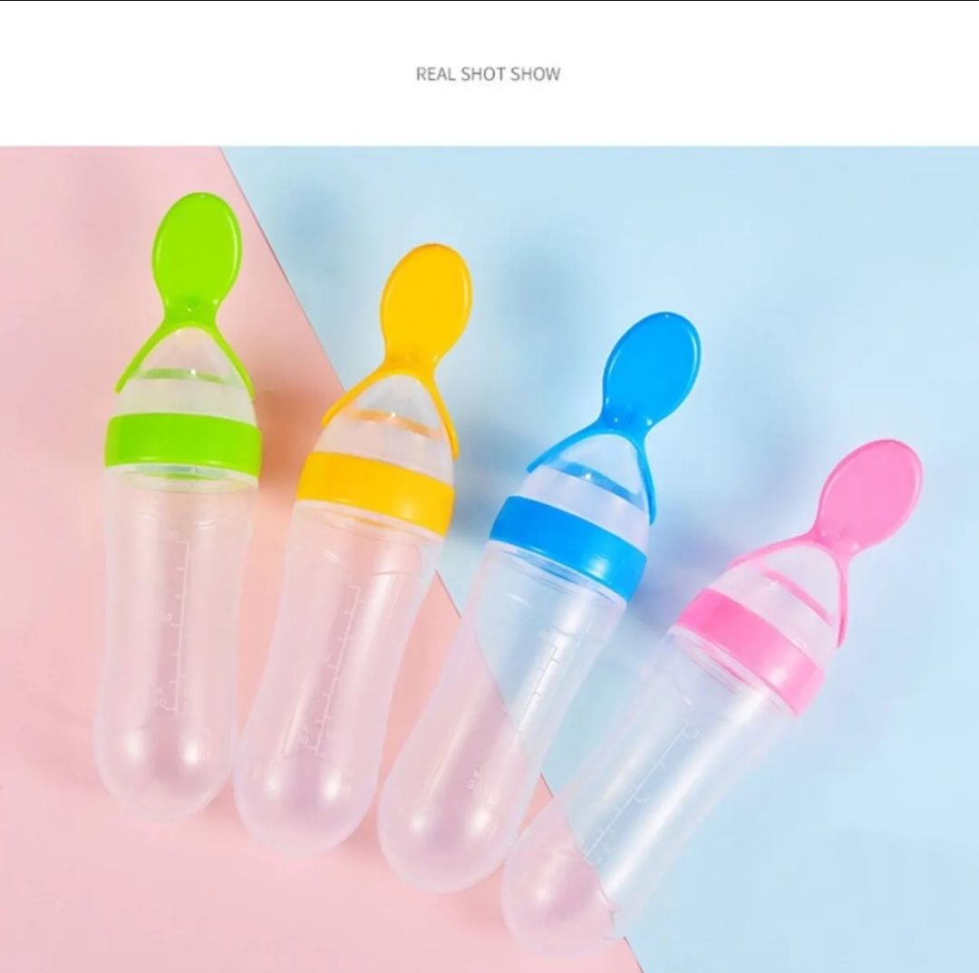 Picture of Silicone Baby Food Spoon Feeder-1pc