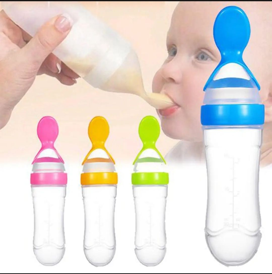 Picture of Silicone Baby Food Spoon Feeder-1pc