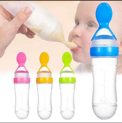 Picture of Silicone Baby Food Spoon Feeder-1pc