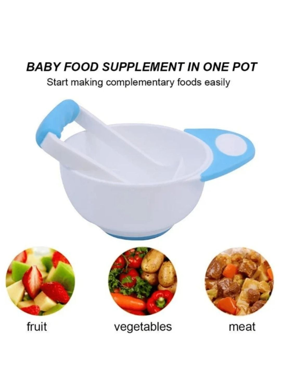 Picture of Baby Food Grinding Mash Bowl for Homemade