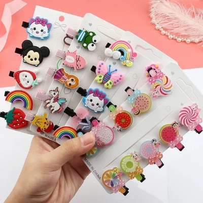 Picture of 10 Pcs Baby Hair Clip Mixed Packet
