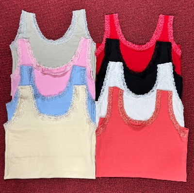 Picture of 2 pc Lace Tank Tops Camisole (Random Color)