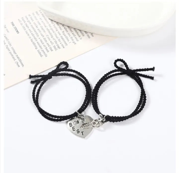 Picture of LoVe Locked Key Couple Friendship Roupe Bracelet