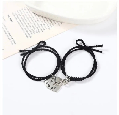 Picture of LoVe Locked Key Couple Friendship Roupe Bracelet