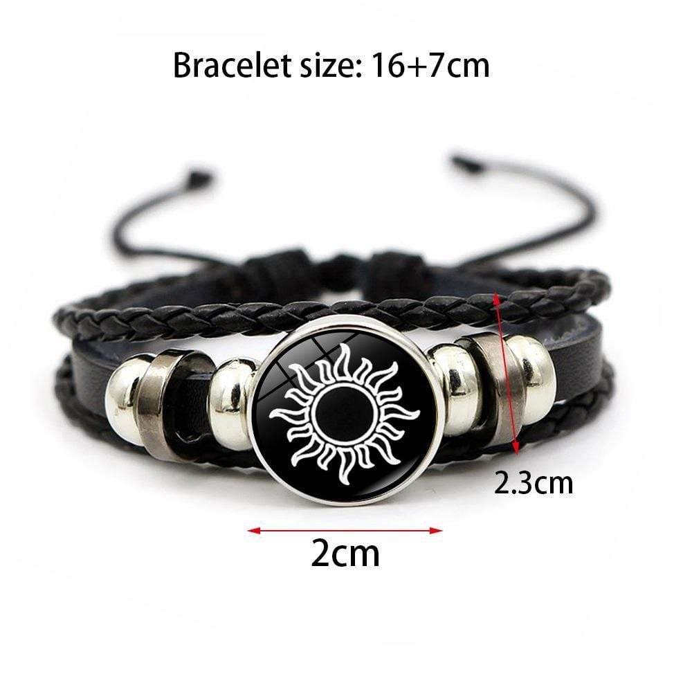 Picture of Luminous Sun & Moon Friendship Bracelet