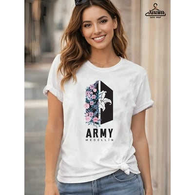 Picture of BTS Logo Minimal Style T-Shirt 👕