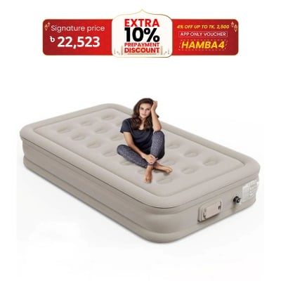 Picture of Inflatable Air Mattress Bed Built-In AC Air Pump