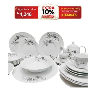 Picture of Akij 32 pc Original  ceramic  Dinner set