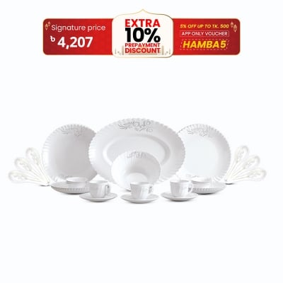 Picture of 44Pcs Dinner Set-Opal flora
