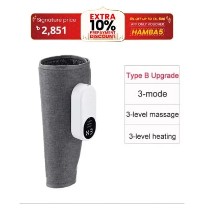 Picture of Leg Massager, Calf Air Compression Massager with Heat, Cordless Leg Massager for Circulation and Pain Relief