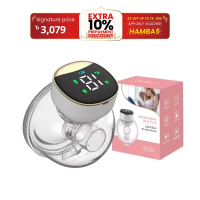 Picture of Portable Electric Breast Pump Silent Wearable Hands-Free Newborn Comfort Milk Extractor Automatic Milker BPA Free Breastfeeding