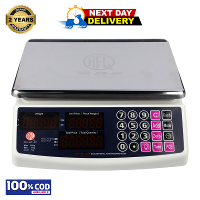 Picture of RFL Weighing Scale FG(ABS) Popular Flat Tray 30Kg 
