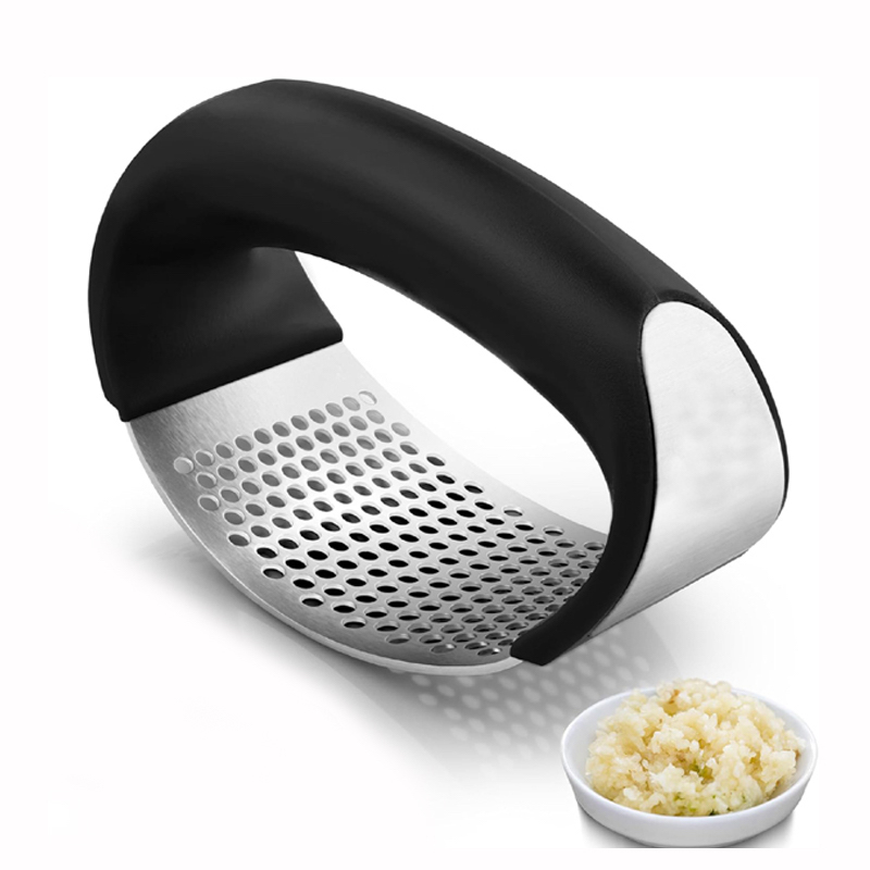 Picture of Kitchen Chopper Garlic Crusher Tools Garlic Press Garlic Crusher Squeezer Slicer Mincer Chopper Kitchen Gadget with Handle