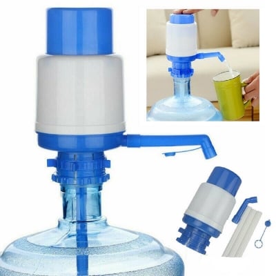 Picture of Manual Water Pump For Bottle - Easily Dispense Water From Bottles With This Manual Water Pump Dispenser - Providing Convenience For Your Home Or Office
