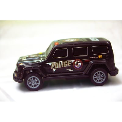 Picture of Back spring racing car multi color toy for kids (Multicolor)