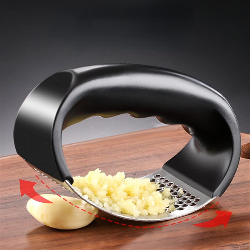 Picture of Kitchen Chopper Garlic Crusher Tools Garlic Press Garlic Crusher Squeezer Slicer Mincer Chopper Kitchen Gadget with Handle
