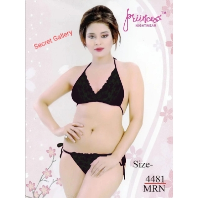 Picture of Bikini Set 1 Set / Bikini Bra Pantie Set For Girls And Women / Swim Bikini Dress For Ladies / Bikinis for LADIES / Bikini Dress ^ L