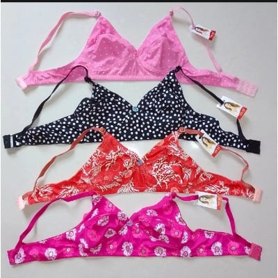 Picture of 1 Piece Stylish design Stretchable print bra for women