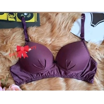 Picture of Lightly Padded Push-Up Bra for Women - Seamless, Adjustable Straps