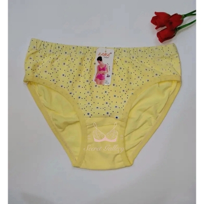 Picture of Cotton Pink and Sky Color Printed Very Soft and Comfortable Panty For Woman