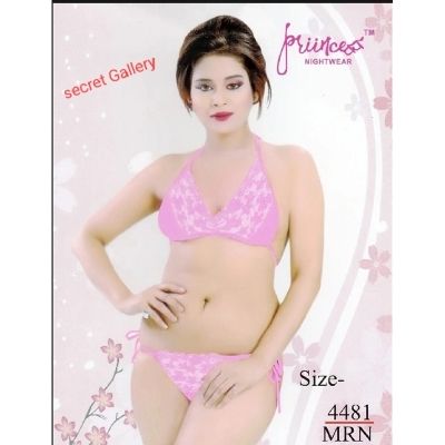 Picture of Bikini Set 1 Set / Bikini Bra Pantie Set For Girls And Women / Swim Bikini Dress For Ladies / Bikinis for LADIES / Bikini Dress ^ L