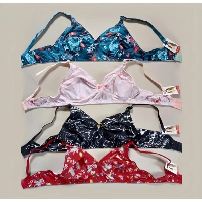 Picture of 1 Piece Stylish design Stretchable print bra for women
