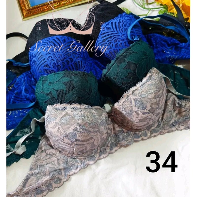 Picture of Soft Net Foam Pushup Bra Material: Cotton, Spandex, Net mix Bra Style: Bra Cup Shape: Regular style Strap Type: Adjusted-straps Style: Everyday Product Type: Net Foam Bra 100% Top Quality Product.