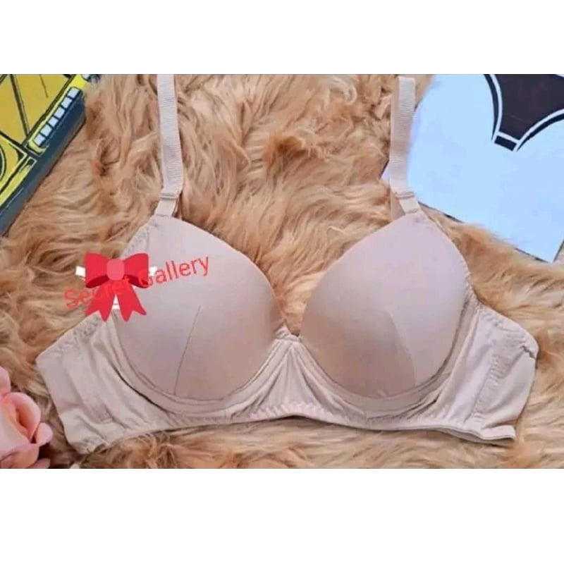 Picture of Lightly Padded Push-Up Bra for Women - Seamless, Adjustable Straps