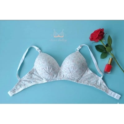 Picture of Premium Printed Push Up Bra for Girls and Women - Padded for a Perfect Fit L Г